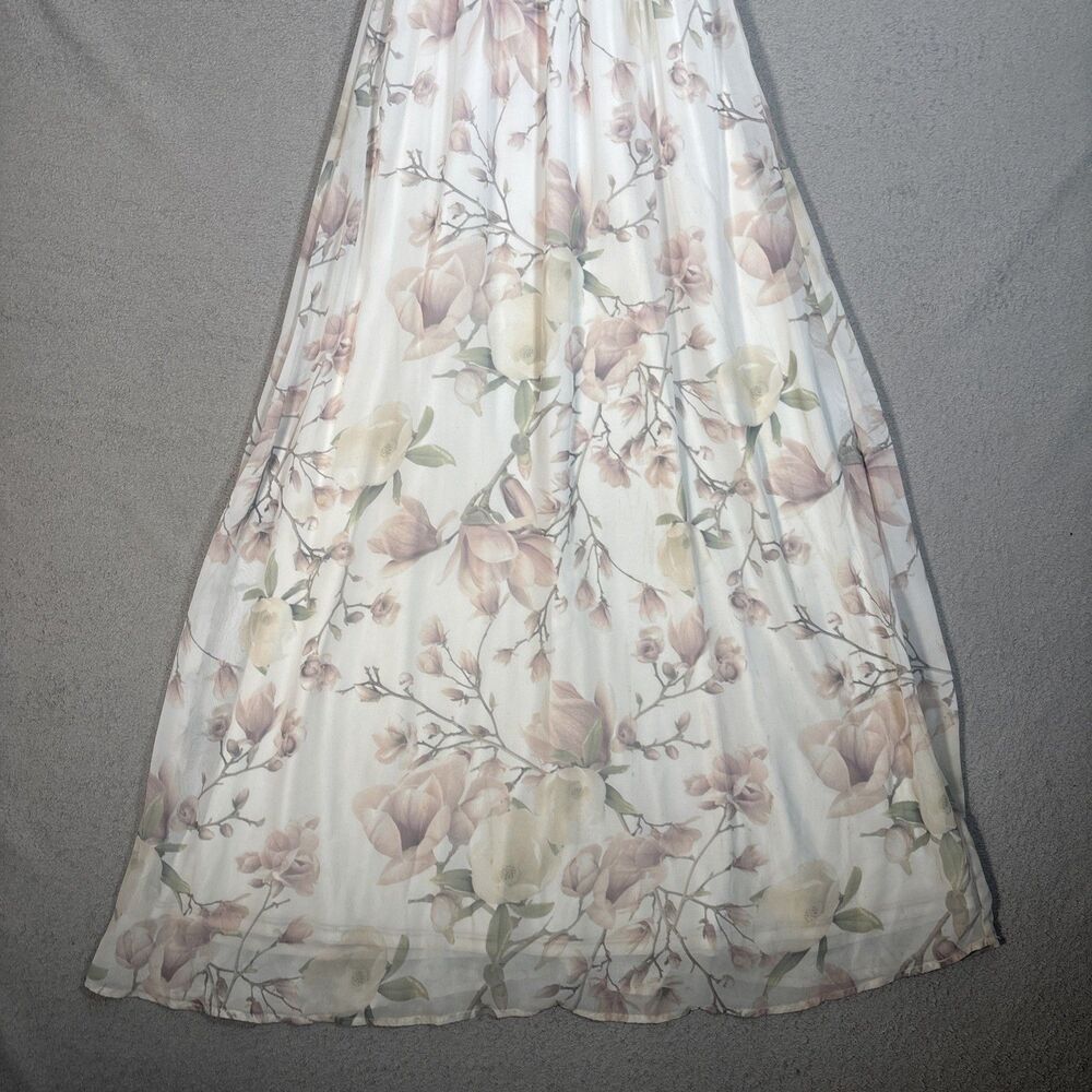 Show Me Your MuMu Cream Floral Maxi Dress - Picture 3 of 15